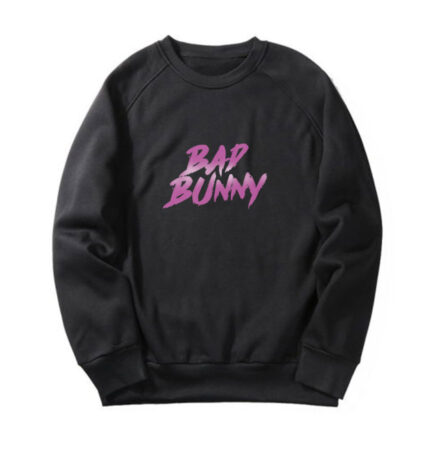 Bad Bunny Sweatshirt with Design